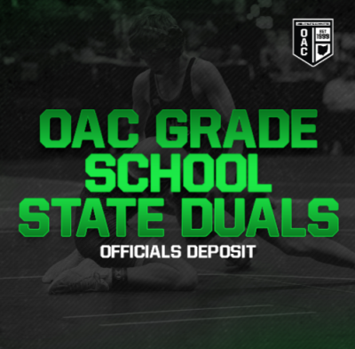 Grade School State Duals Officials Fee- Deposit