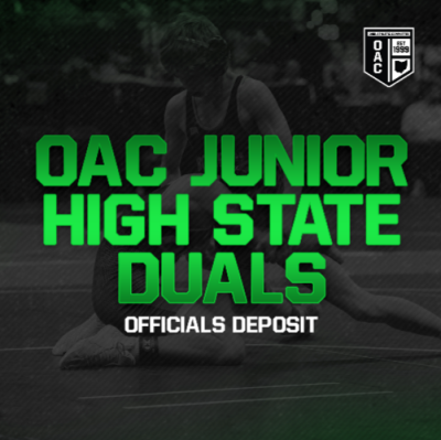 JUNIOR HIGH  STATE DUALS OFFICIALS FEE- DEPOSIT
